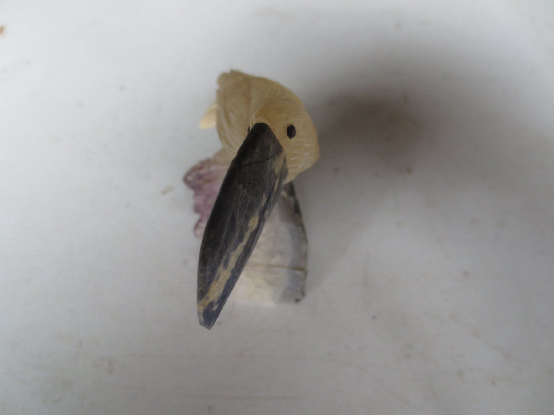 Mineralien & Heilsteine: Amethyst Vogel – Gebraucht aus Weier im Emmental von waefler03 1