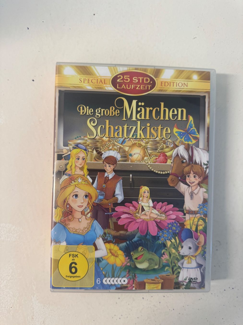 Alle DVDs: DIE GROSSE MÄRCHEN SCHATZKISTE  (6DVDS) – Gebraucht aus Basel von san_2qlq