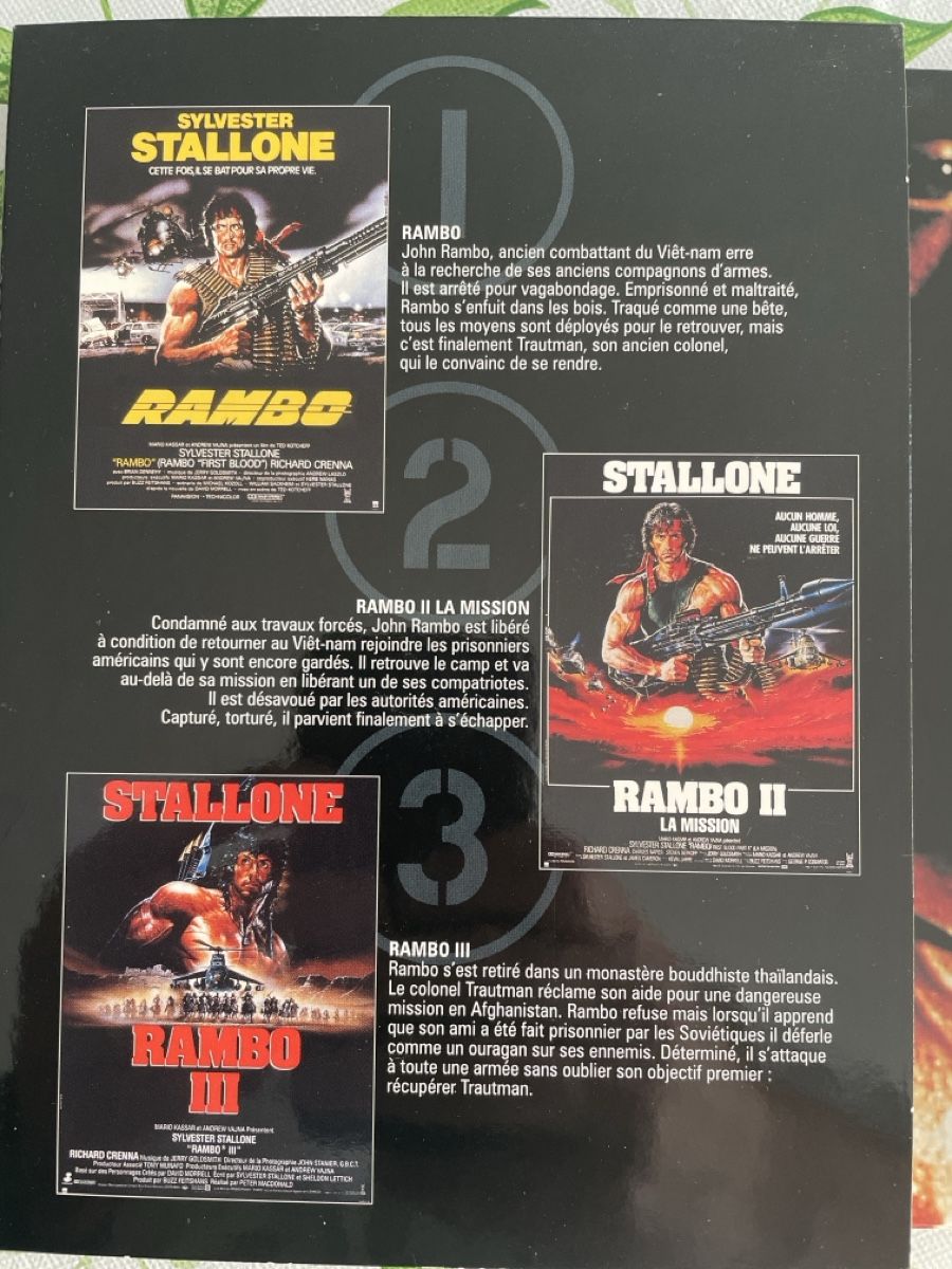 Tutti i DVDs: Coffret DVD Rambo Trilogy Ultimate Edition – Usato da La Tour-de-Peilz venduto da Danjor 1