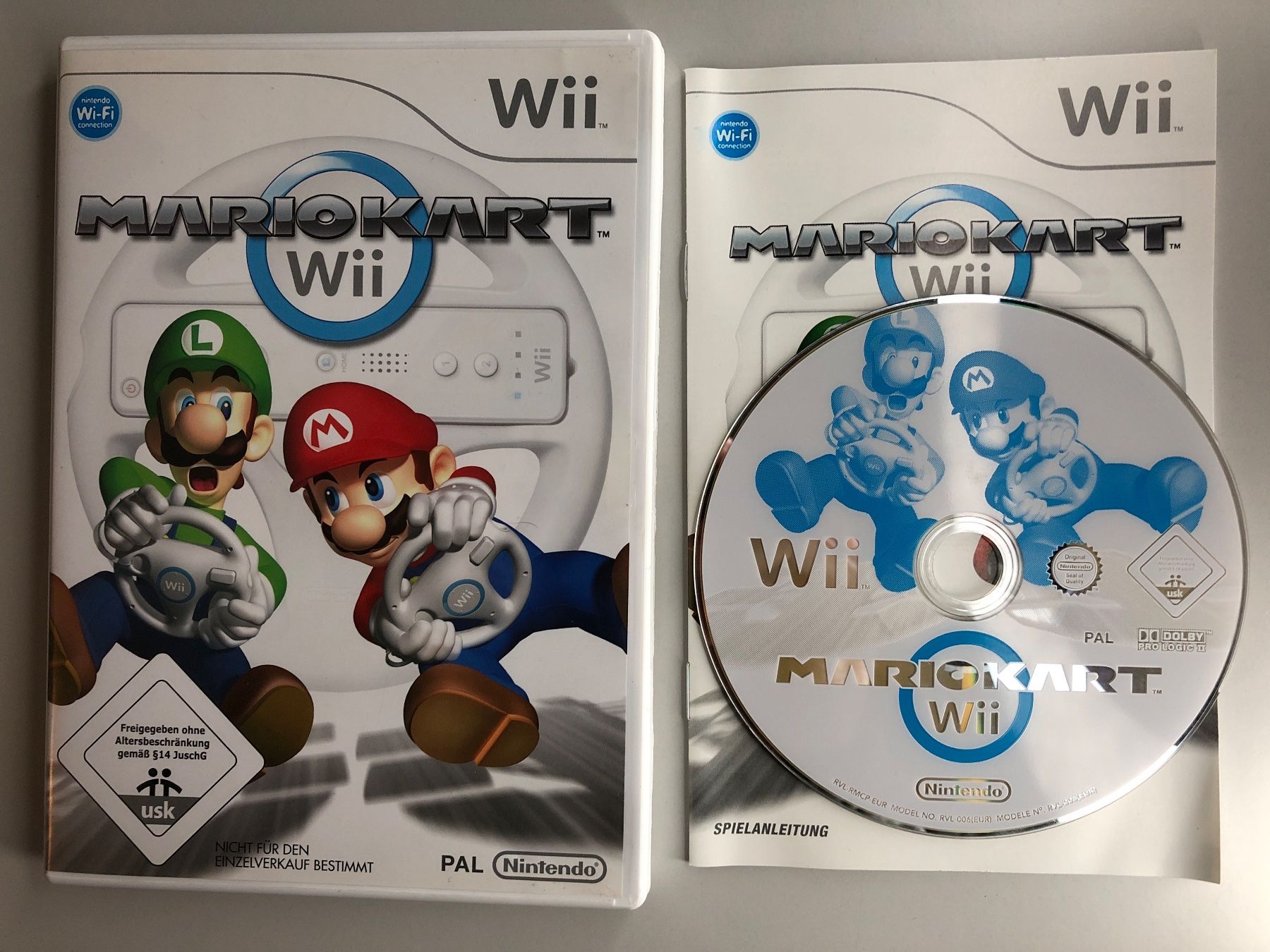 Nintendo Spiele: Mario Kart - Wii – Gebraucht aus St.gallen von