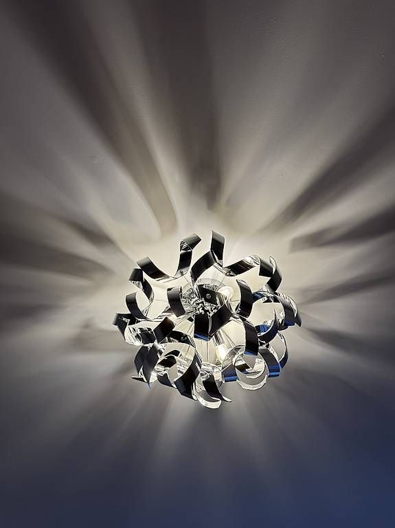Lustres & lampes de plafonds: Deckenlampe Searchlight in chrom – D'occasion à Oberbüren par dijbdn 1