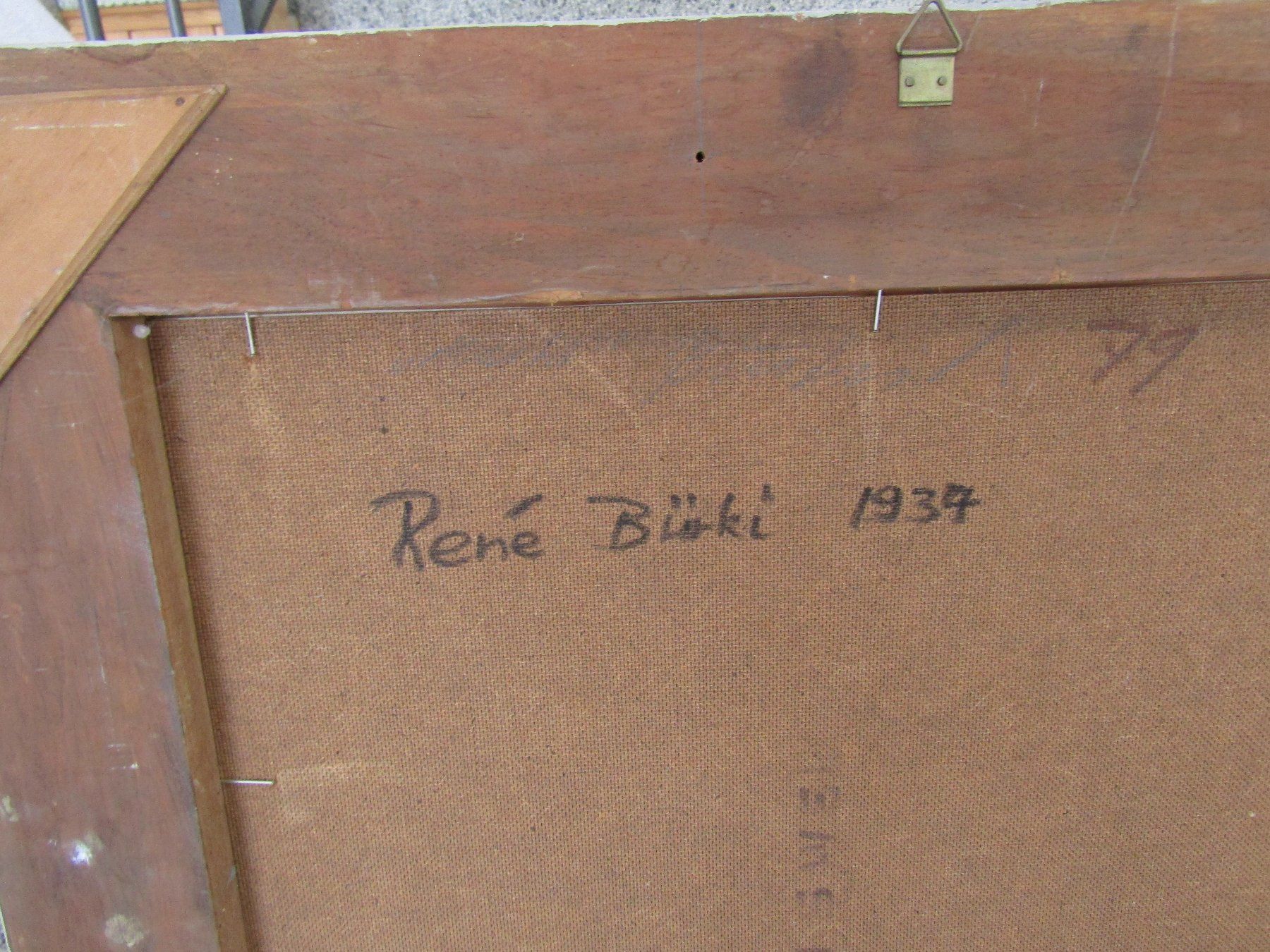 Gemälde: Bild Markt 1934 - R. Bürki – Gebraucht aus Herzogenbuchsee von Winigo 3