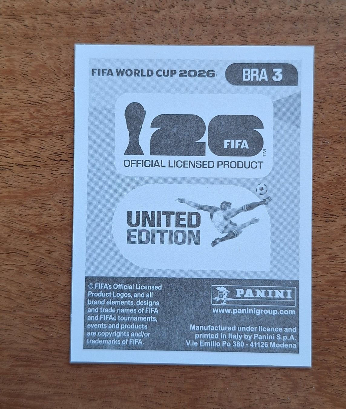 Panini Sammelbilder & Trading cards: Panini Bento BRA 3 – Neu (gemäss Beschreibung) aus Romanens von Crocette 1
