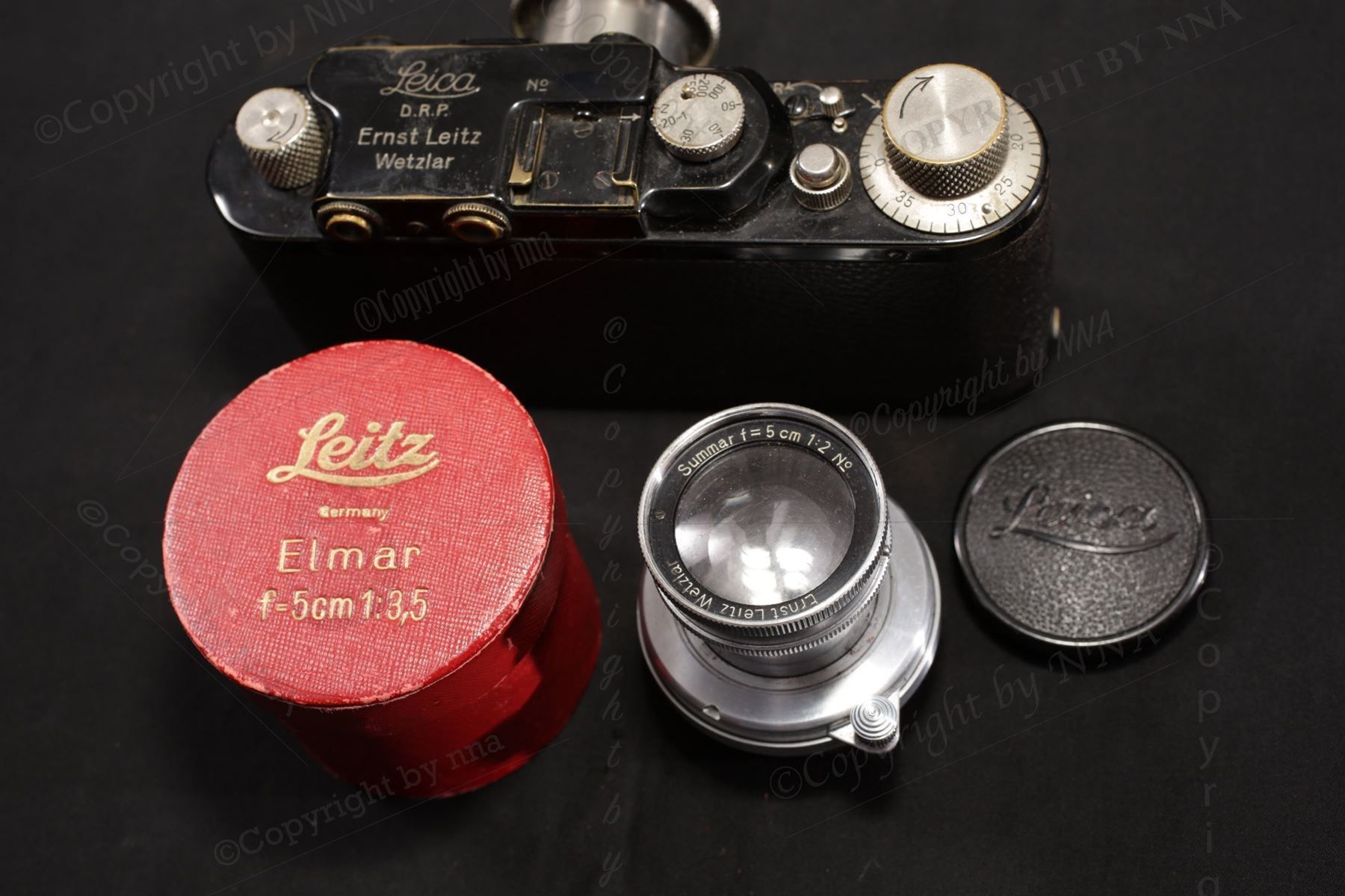 Leica Fotocamera: Leica-II- mit Summar 5cm und Elmar 5cm – Usato da St. Gallen venduto da Acer0110 2