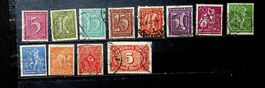 ALLEMAGNE DEUTSCHES REICH TIMBRES OBLITÉRÉS 1921 / T983