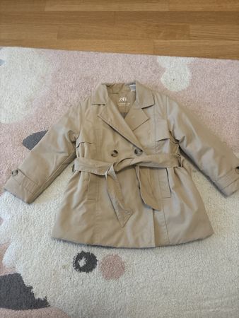 Zara Trenchcoat gefüttert Grösse 92 Beige