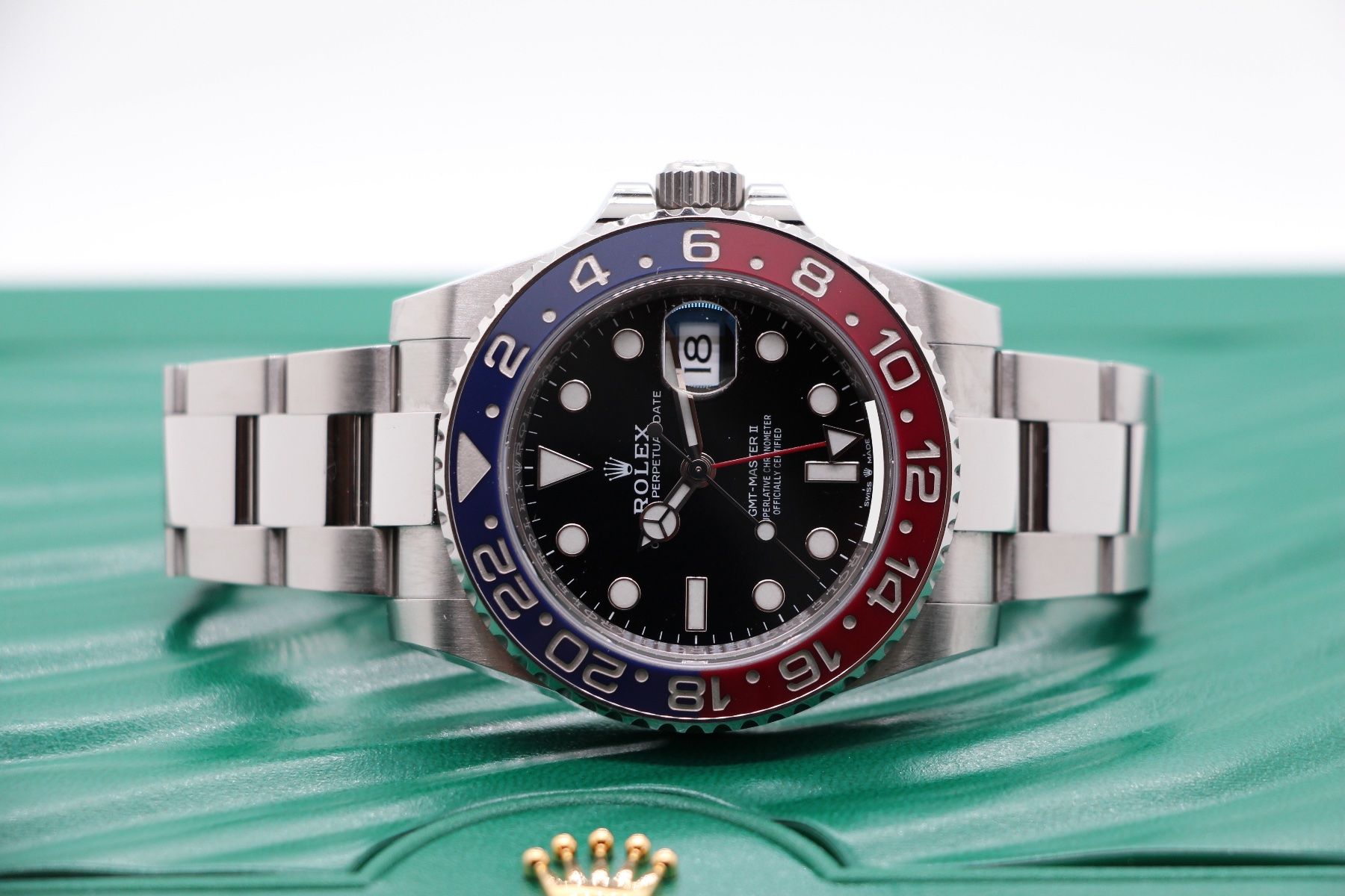 Rolex Orologi: Rolex GMT-Master II Pepsi Oyster Ref. 126710BLRO, Full-Set – Usato da Zug venduto da eMDi_Collection 3