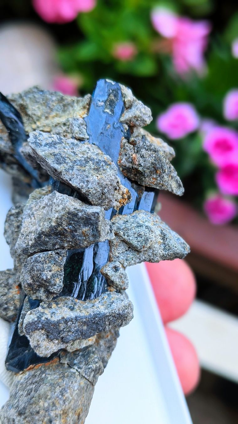 Minerali & Pietre curative: Vivianit- Stufe aus Rumänien  – Nuovo e nell'imballaggio originale da Weidling venduto da natebutz 1