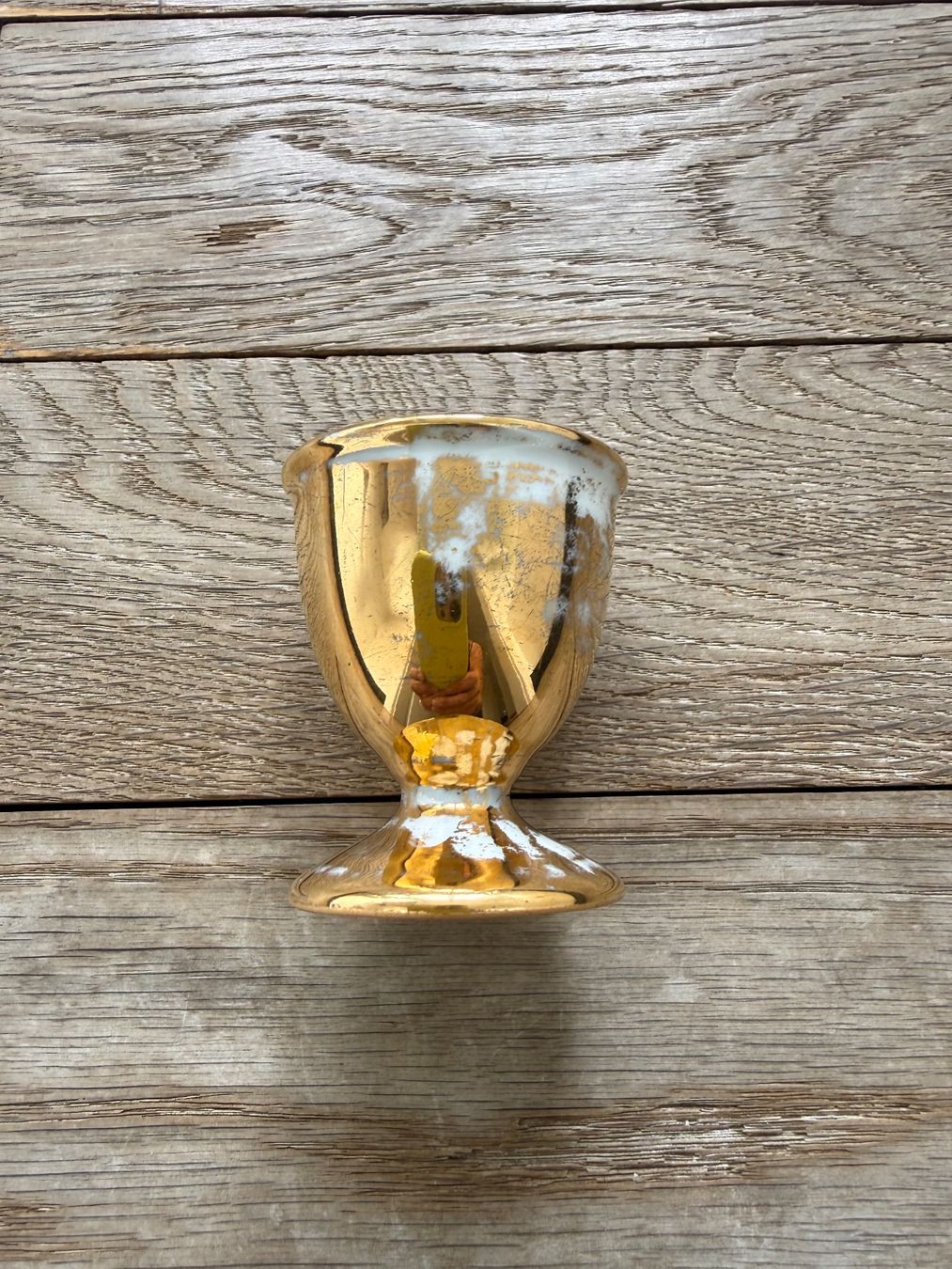 Autre vaisselle: Goldiger Eierbecher – D'occasion à Luzern par Mamutpe 2