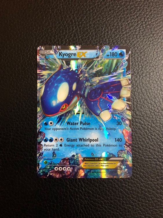 XY: Primal Clash - Kyogre EX 54/160 Ab 1 | Kaufen auf Ricardo