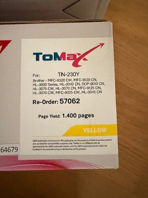 Brother Cartucce per stampanti & toner: Toner Premium Laserdrucker Cartuschen – Nuovo e nell'imballaggio originale da Wetzikon ZH venduto da chipolla 2