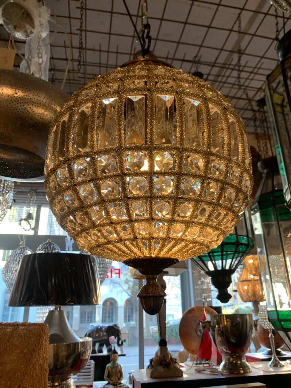 Lampadari & plafoniere: Kristall Hängelampe | LIQUIDATIONSVERKAUF – Nuovo (secondo la descrizione) da Luzern venduto da juliam_ 1
