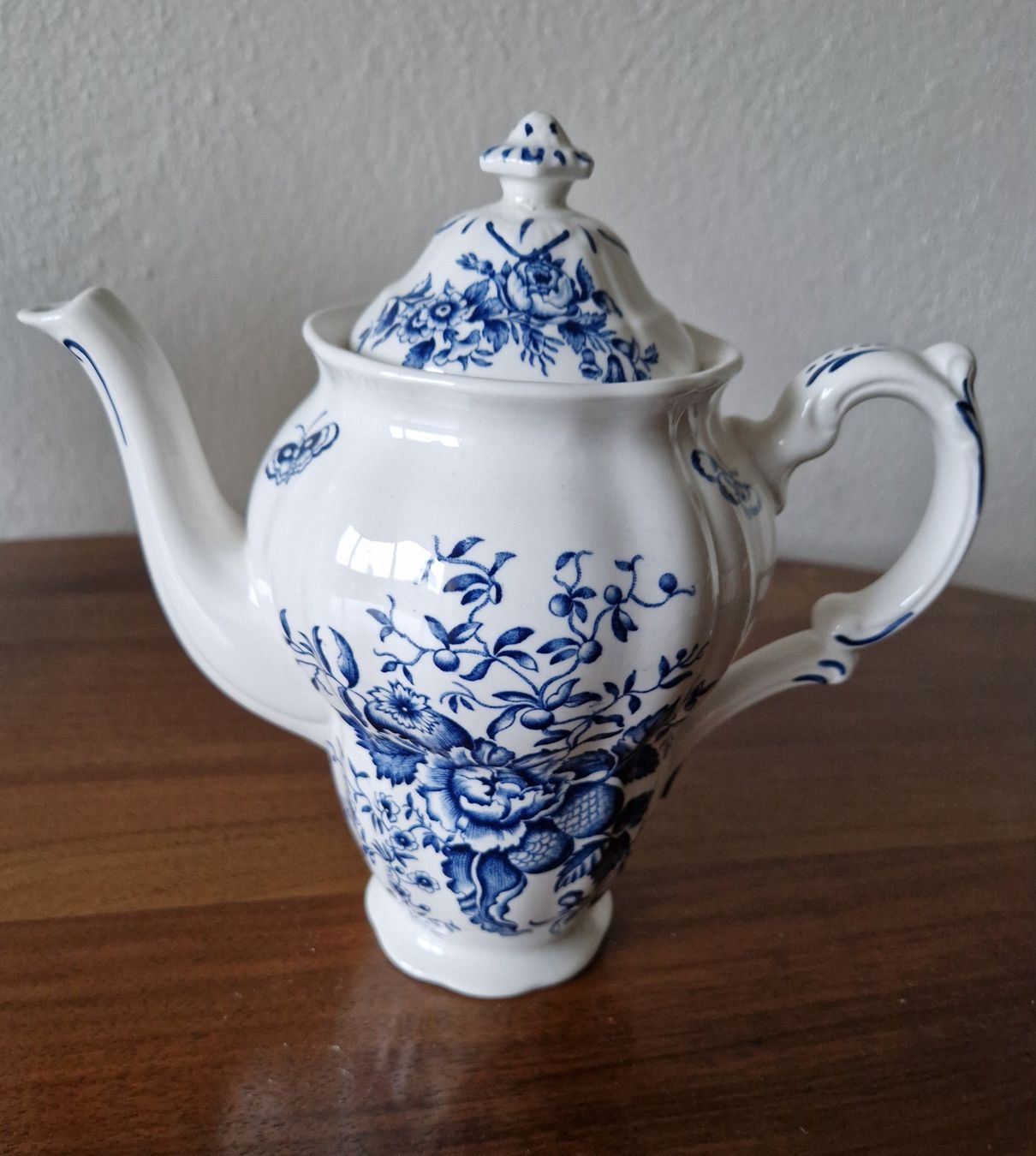 Teekannen: Tee und Kaffeekanne / Peony/ England – Gebraucht aus Bern von Antikbatik 5