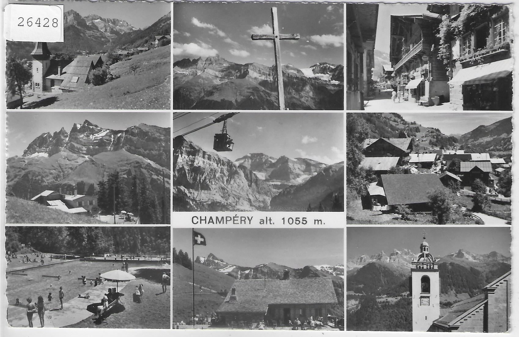 Ansichtskarten: Champery VS - Multiview – Gebraucht aus Ettingen von Kartenplanet