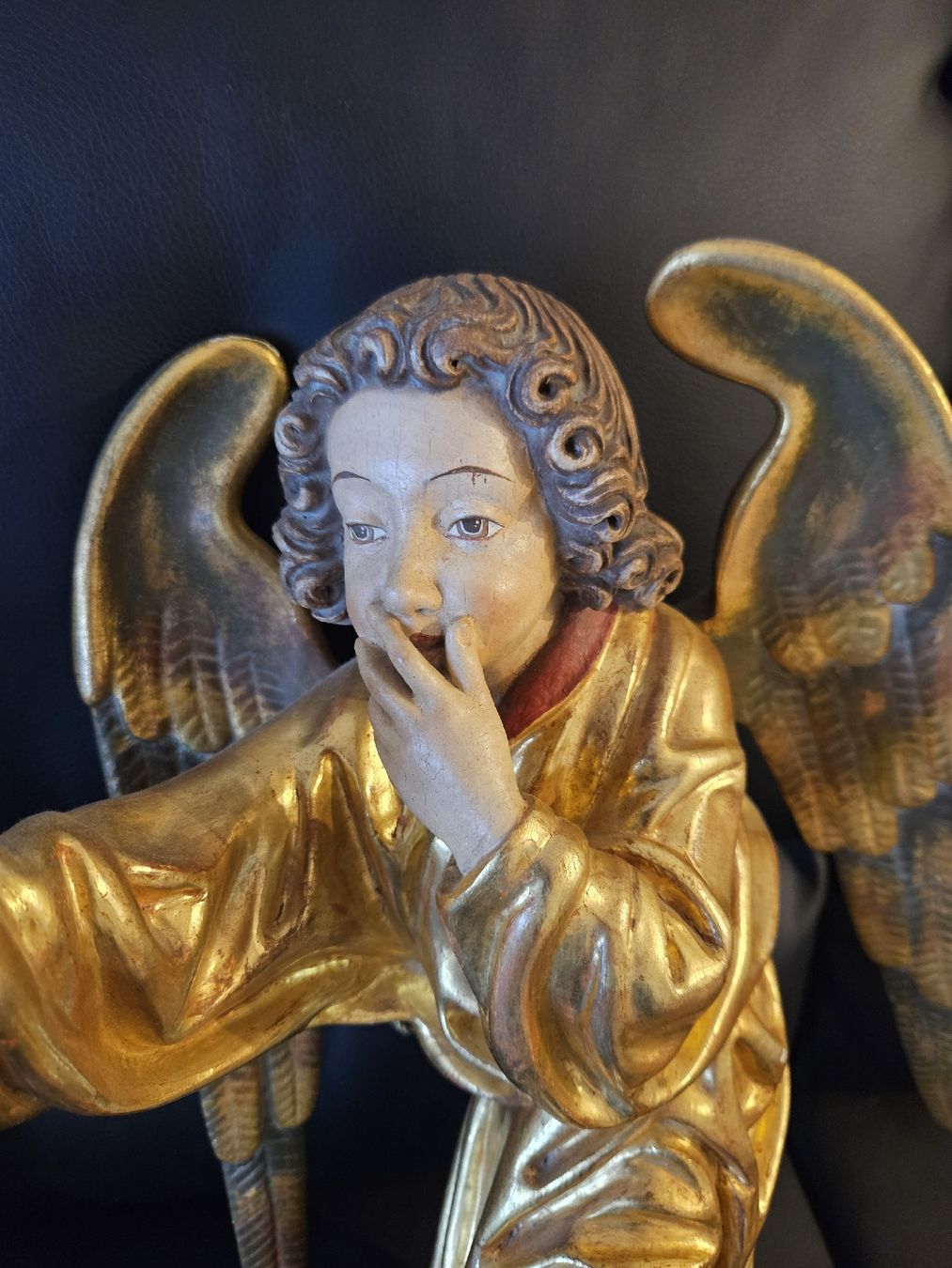 Statuette: Engel aus Holz ca1770 – Usato da Adlikon b.Regensdorf venduto da kuka02 3
