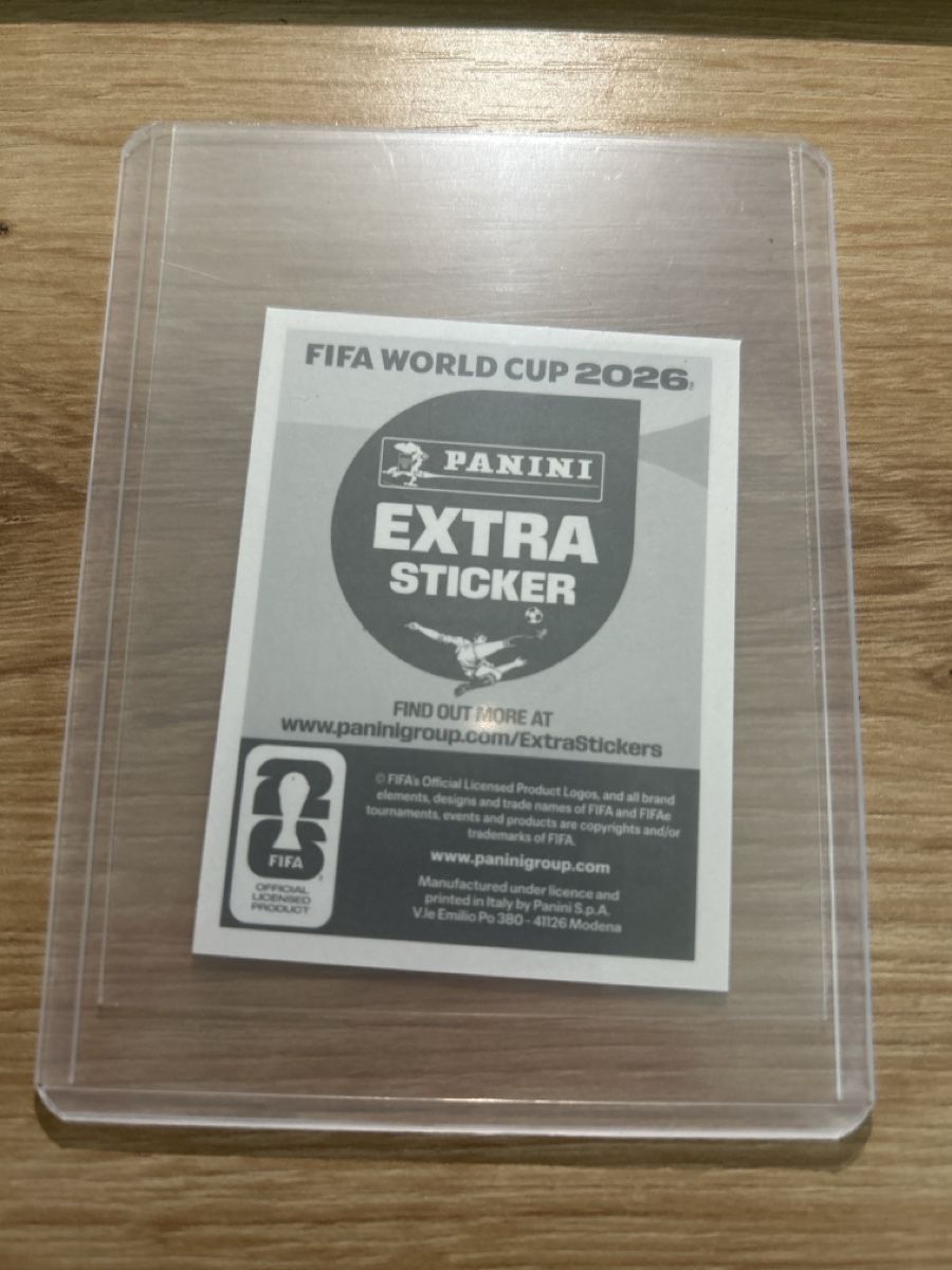 Panini Carte collezionabili: Panini 2026 Extra Sticker Jude Bellingham Bronze – Nuovo (secondo la descrizione) da Opfikon venduto da Nerin 1