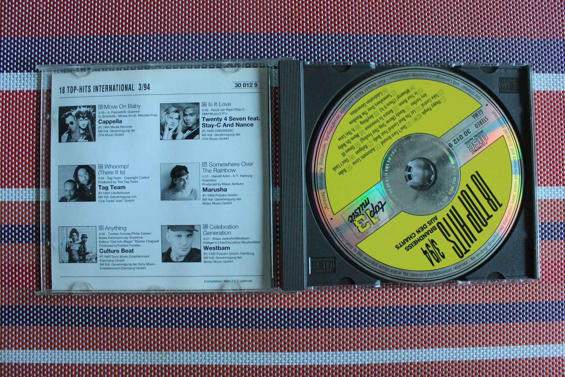 CD: International 18 Top Hits  CD – Usato da Geroldswil venduto da CD-Verkauf-2022 1