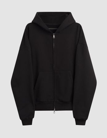 UNI/FORM - Studio Dual RIRI Zip Hoodie - Black - XS - 24oz