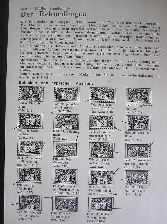 Tous les timbres: Portomarken Schweiz – D'occasion à Saland par k_z_tny8 3