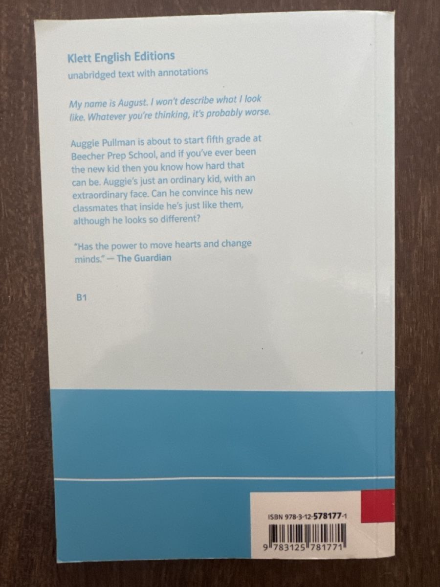 Libri: Wonder - R.J. Palacio – Usato da Zürich venduto da lin_6878 1