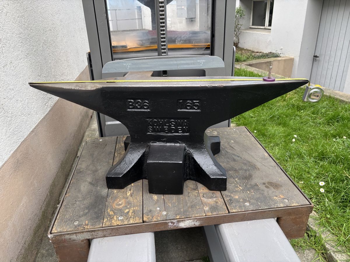 Attrezzi da lavoro: Amboss Kohlswa Schweden 165kg – Usato da Aarau venduto da Belli49 3