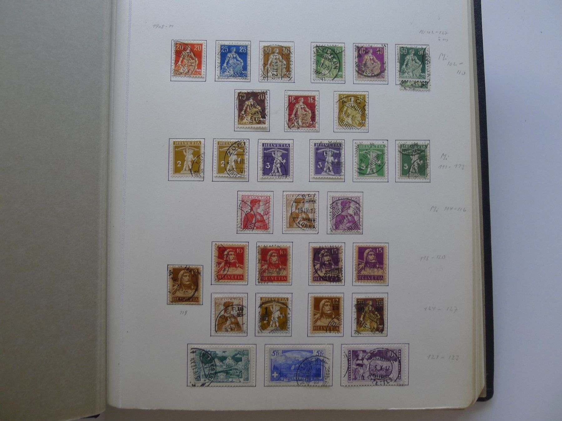 Tutti i francobolli: 2 Alben mit Schweizer Briefmarken – Usato da Dagmersellen venduto da q1w2e3r4 1