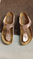 Birkenstock Sandalen Gizeh Roségold Grösse 39 gebraucht