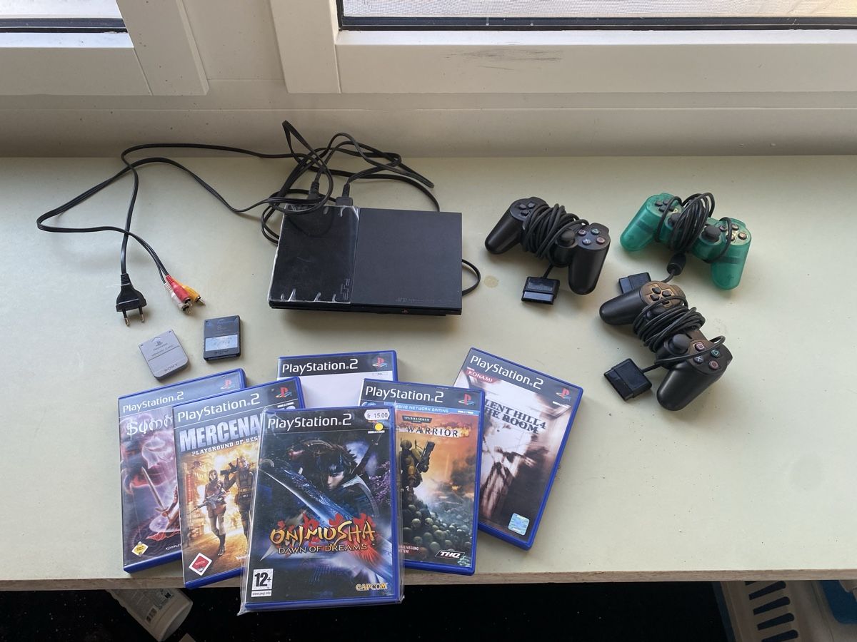 Sony Konsolen: PS 2 Slim Paket – Gebraucht aus Zürich von LilySchlatter