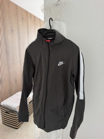 Nike Trainingsjacke grau mit Reissverschluss Grösse S