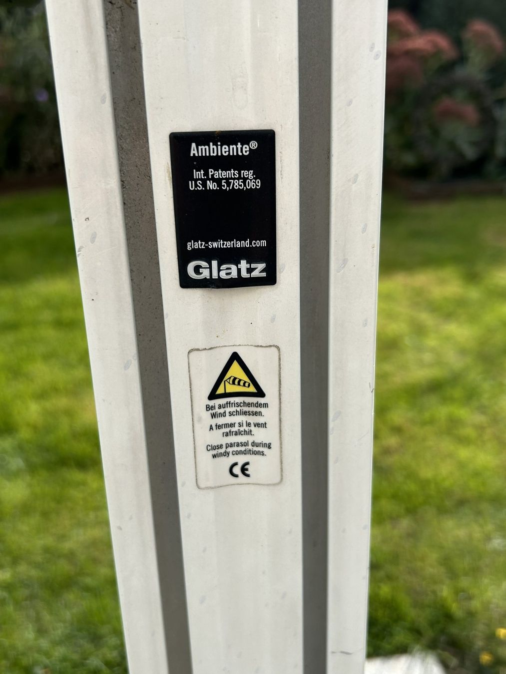 Glatz Ombrelloni: Sonnenschirm – Usato da Hochdorf venduto da Marwik 4