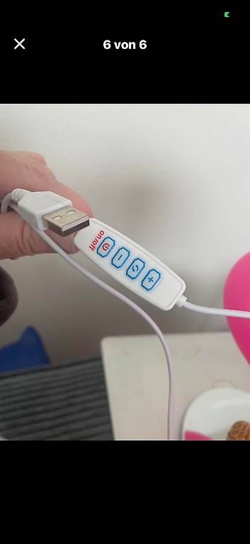 Lampade: Tischlampe Macaroon Look mit USB anschluss – Usato da Dübendorf venduto da rocki07 4
