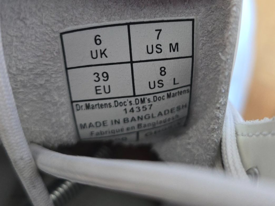 Dr. Martens Scarpe da donna: Doc martens schuhe | EU 39 weiss – Usato da Wallisellen venduto da theblacksheep 6