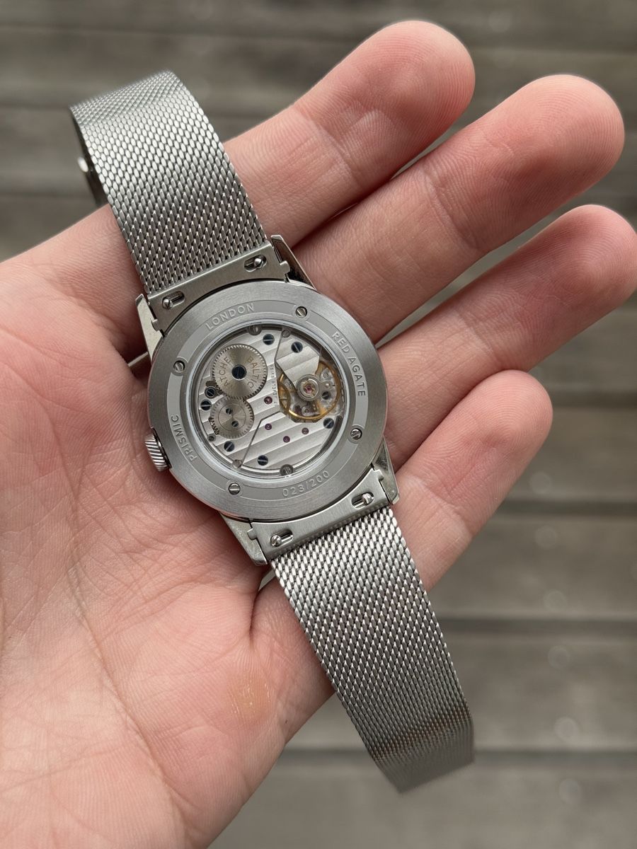 Baltic Orologi: Baltic Prismic 'Red Agate Stone Dial' – Nuovo (secondo la descrizione) da Zürich venduto da Kit_90 2