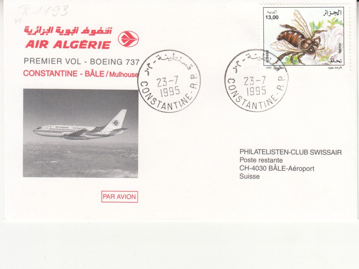 Tous les timbres: SLH RF 95.13 Constantine - Basel – D'occasion à Bürglen TG par StampGraf