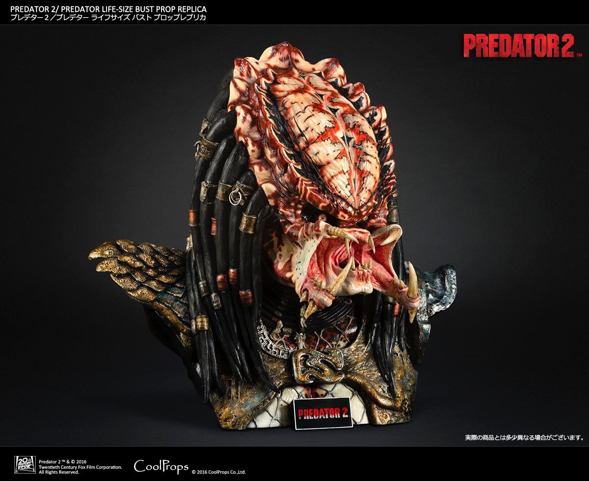 Sculture & Statue: Predator 2 Büste 1:1, CoolProps / Sideshow – Usato da Reinach BL venduto da Weyland-Yutani