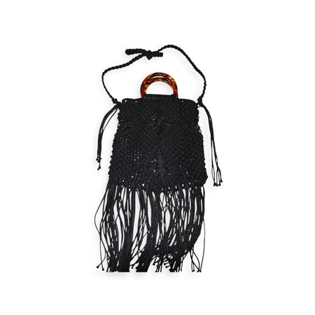 Sac à main macramé fait main