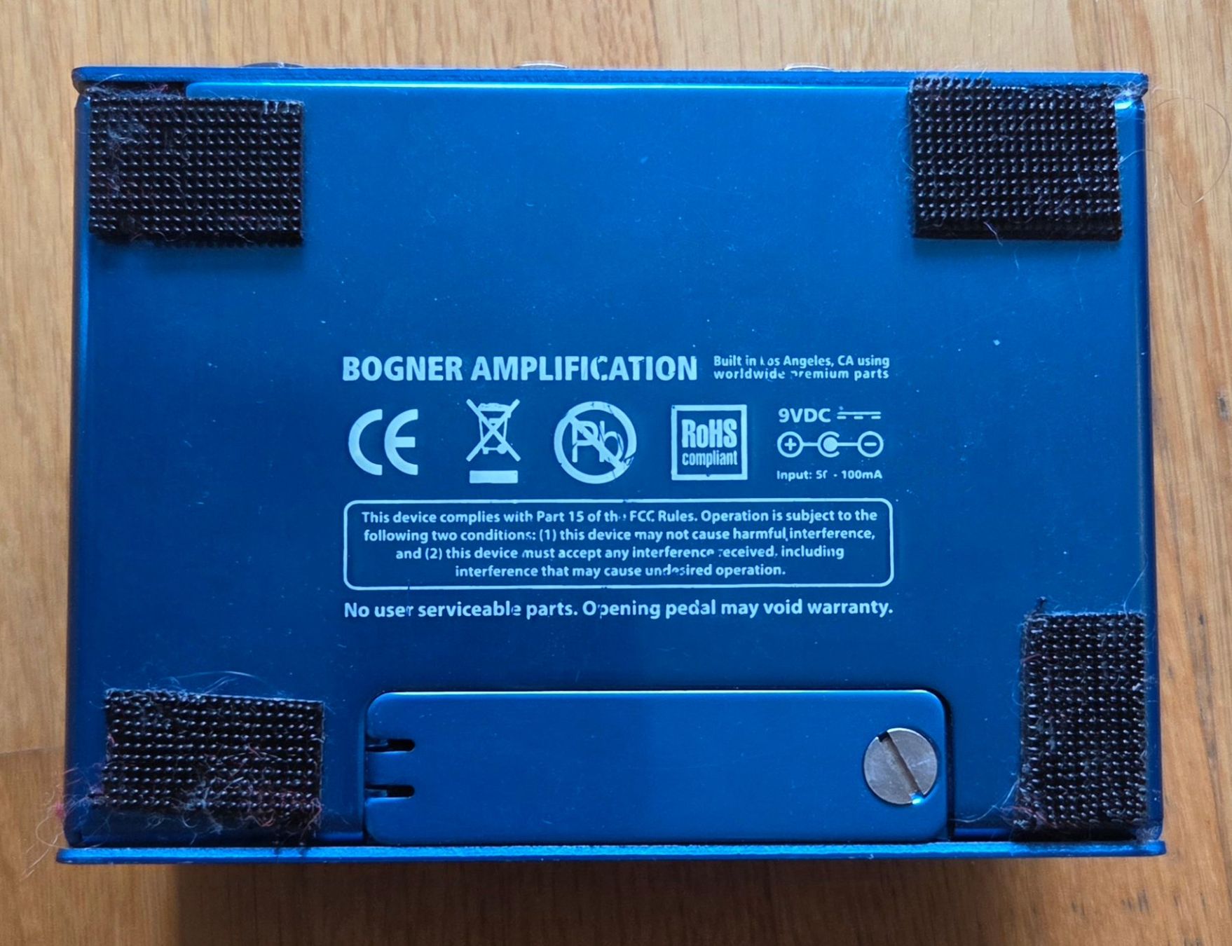 Strumenti musicali: Bogner Ectasy Blue Overdrive Pedal – Usato da Luzern venduto da PakGede 2