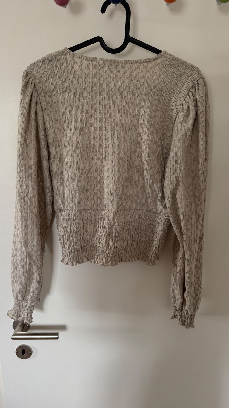 Only Camicette: Bluse ONLY, beige, Gr. M – Usato da Luzern venduto da Ecila007 2