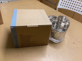 Herz Windlicht Silber Partylite NEU & OVP ✨