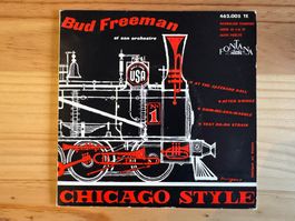Vinyl EP Bud Freeman Chicago Style 1957