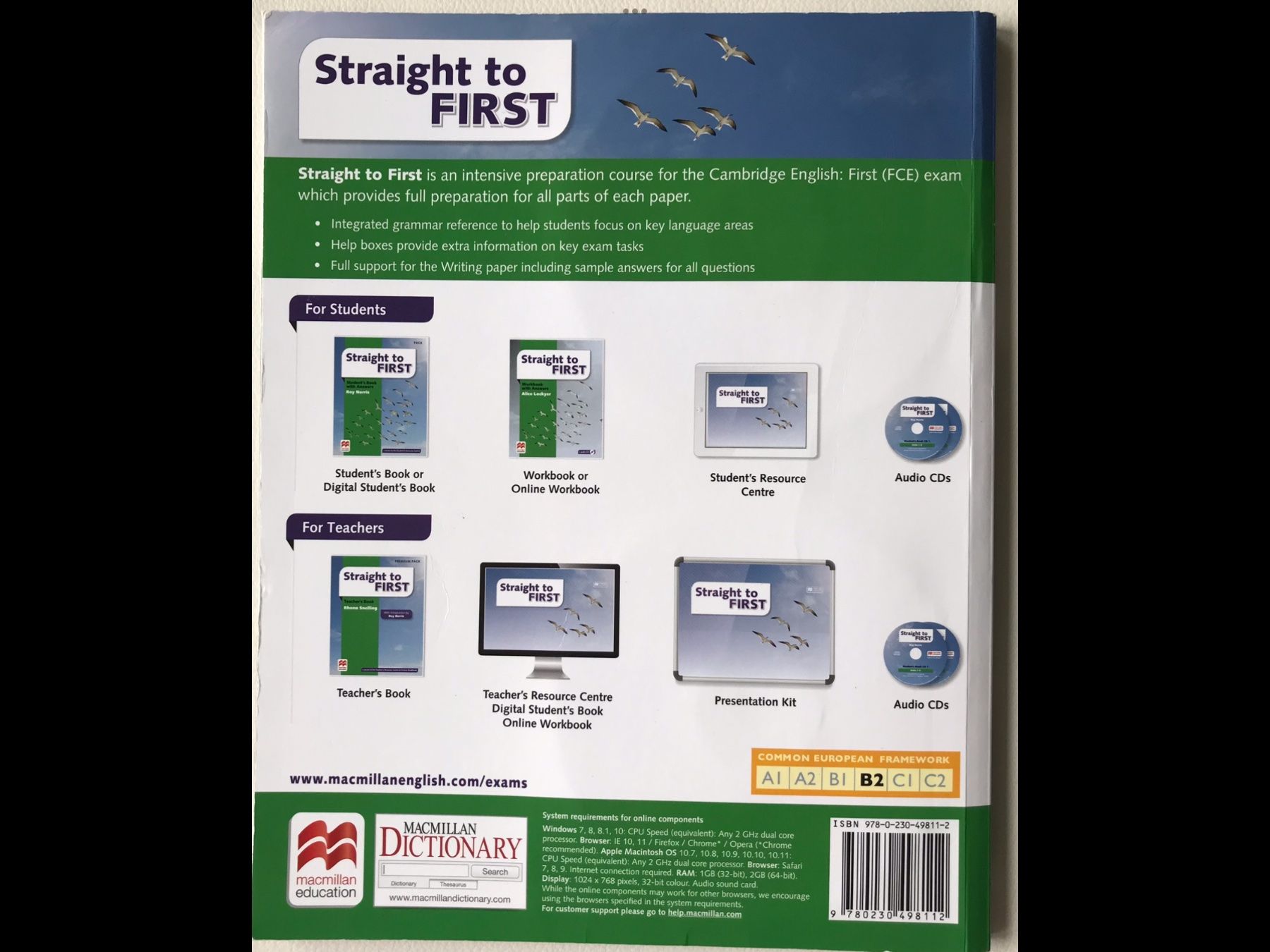 Libri: Straight to First Student's Book mit 2 CD – Usato da uster venduto da articles 1