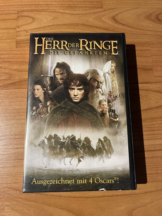 VHS Videokassette „Herr der Ringe, die Gefährten“ Kaufen auf Ricardo