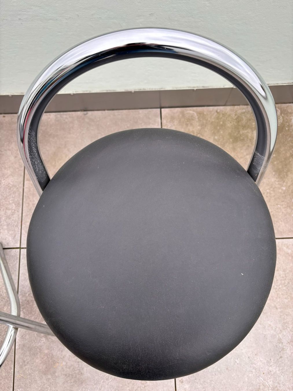 Sgabelli: Barhocker Chrom mit schwarzem Sitz – Usato da Bern venduto da tgilgen 3