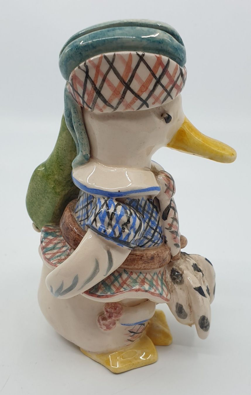 Statuette: Keramik Ente signiert Honegger – Usato da Emmen venduto da magelan 3