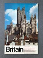 Original Vintage Poster - Kathedrale von Canterbury
