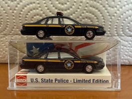 2 Chevrolet Caprice New York State Trooper Busch 1/87