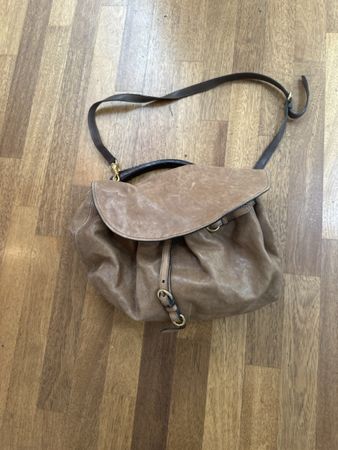 Miu Miu Tasche Leder braun gebraucht