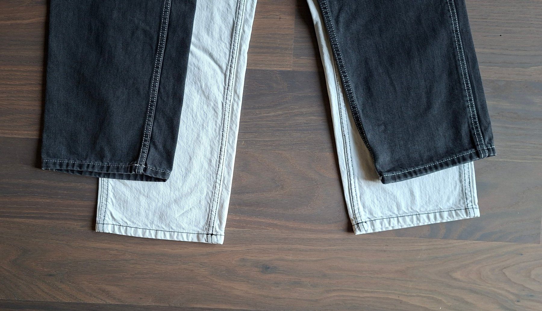 Pantaloni: Hose schwarz und weiss Gr. 40 – Usato da Küssnacht am Rigi venduto da AutoVilla 3
