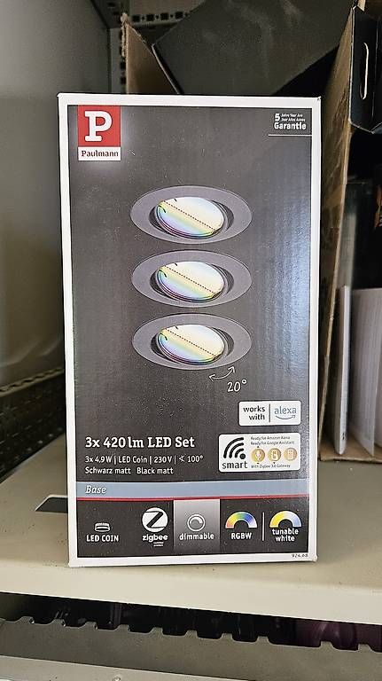 Lampadari & plafoniere: 3x Led Deckenspots Color - SmartHome - Zigbee - Alexa – Usato da Güttingen venduto da boessowma
