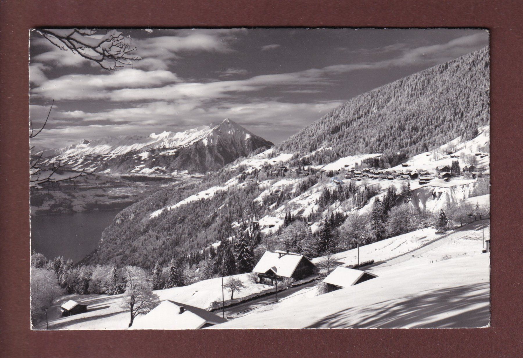 Ansichtskarten: BEATENBERG - Niesenkette - 1963 – Gebraucht aus Pully von nicecards
